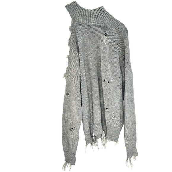 Lovers + Friends – Arlington Sweater (Gray) – S - Picture 6 of 6